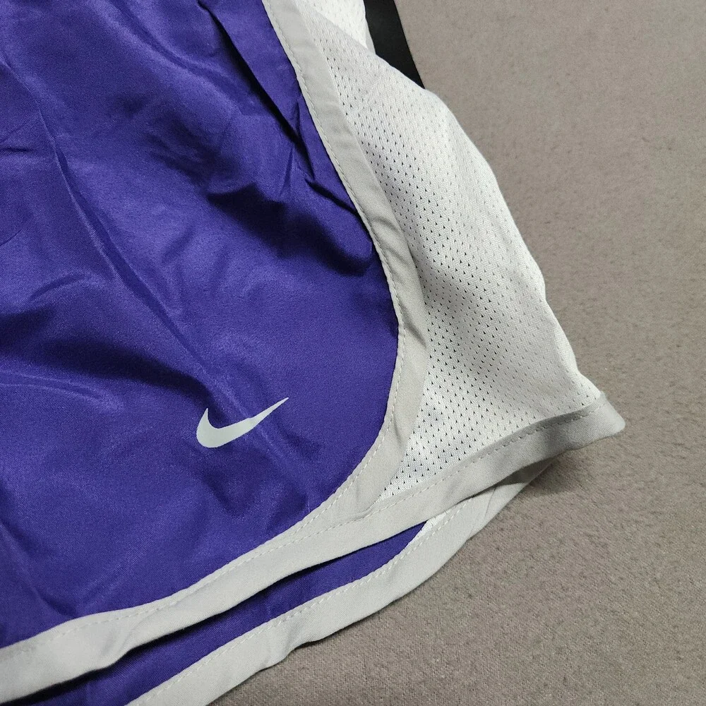 Nike Kansas St State Wildcats Dri-Fit Running Shorts Youth Xl Purple White 145